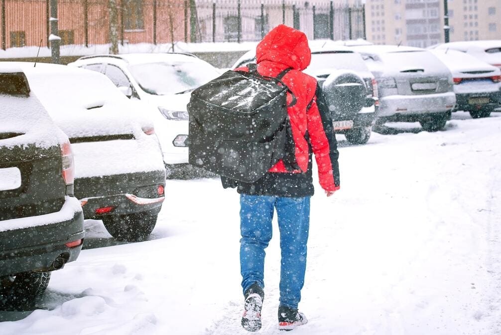 How Much to Tip for Delivery During Snow